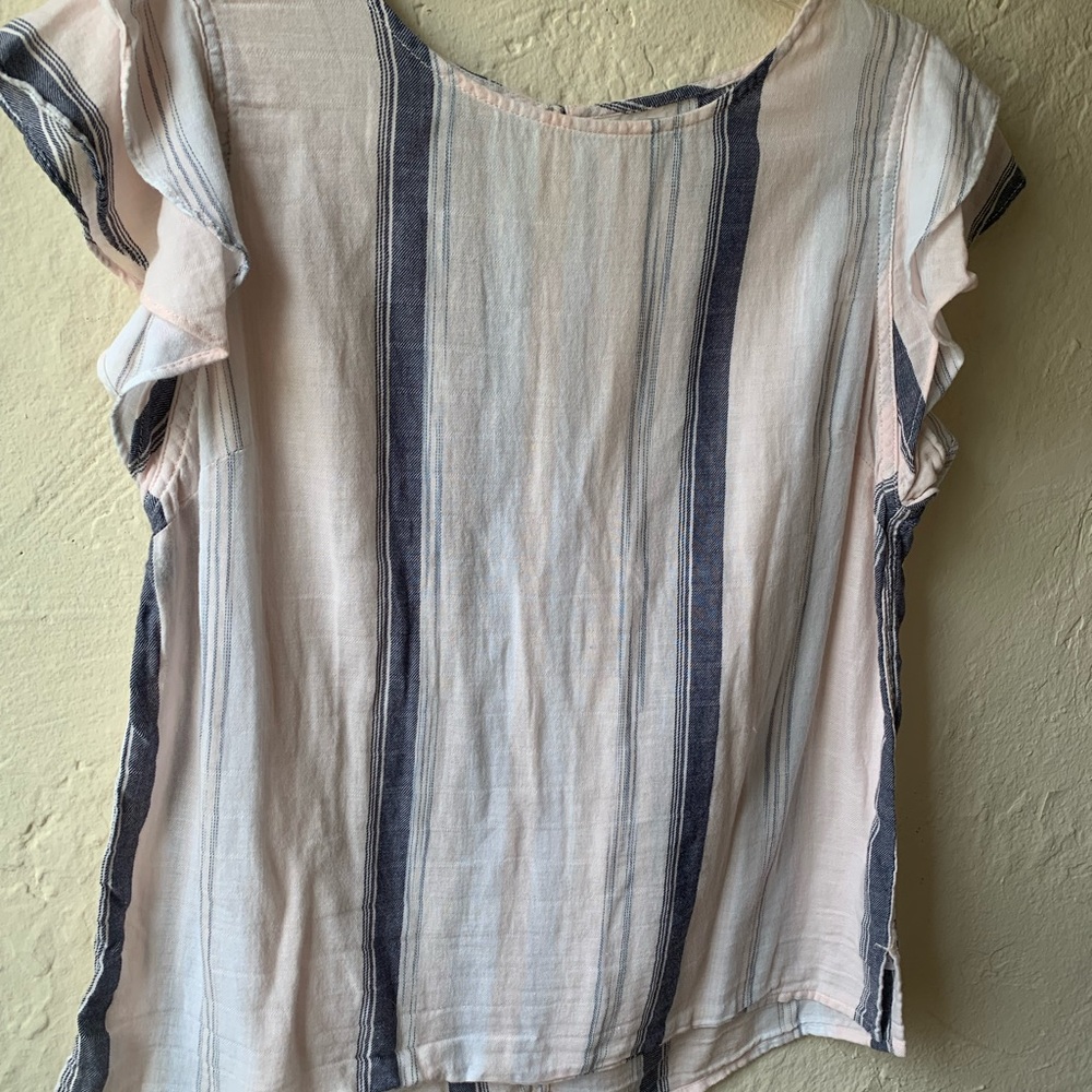Calvin Klein Cotton Tee/Blouse - Picture 6 of 14